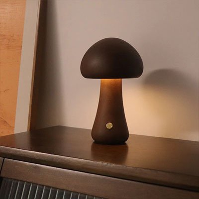 Lampe champignon | Ambiance Chaleureuse - Maison d'à côté